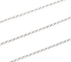 Ezüst(Ag) 3 db anker karkötő, jelzett, h: 19 cm, nettó: 3,7 g