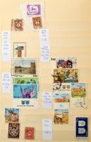 Kb 3.000 darabos Izrael kereskedői rendező a kezdeti évektől kb 2009-ig, 2 db A4-es berakóban, szint...