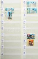 Kb 3.000 darabos Izrael kereskedői rendező a kezdeti évektől kb 2009-ig, 2 db A4-es berakóban, szint...