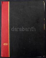 Kb 800 db osztrák-magyar okmánybélyeg fogazatokra válogatva, 16 lapos A4-es berakóban