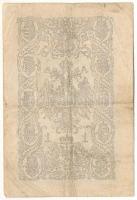 1866. 1G "STN" vízjeles papíron, "KM 27" sorszámmal T:VG Austrian Empire 1866. 1...