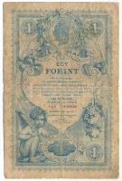 1888. 1Ft / 1G T:G Hungary 1888. 1 Forint / 1 Gulden C:G Adamo G126