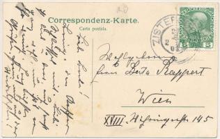 1908 Vatra Dornei, Dornavátra, Bad Dorna-Watra (Bukovina, Bucovina, Bukowina); Kaiser Franz Josef ...