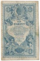 1888. 1Ft / 1G T:VG foltos Hungary 1888. 1 Forint / 1 Gulden C:VG spotted Adamo G126