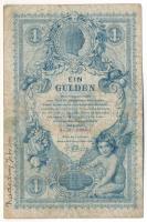 1888. 1Ft / 1G T:VG foltos Hungary 1888. 1 Forint / 1 Gulden C:VG spotted Adamo G126