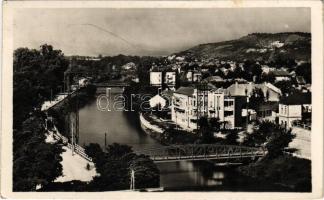 1928 Kolozsvár, Cluj; Szamospart / Somes riverside (EK)