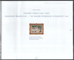 Virág Judit: Vaszary János (1867-1939). Dunakorzó Budapesten. The Danube Promenade in Budapest, 1926...