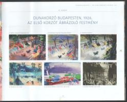 Virág Judit: Vaszary János (1867-1939). Dunakorzó Budapesten. The Danube Promenade in Budapest, 1926...
