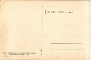 Nagyszeben, Hermannstadt, Sibiu; Lutherkirche / Evangélikus templom. Jos. Drotleff Nr. 2. 1918. / ch...