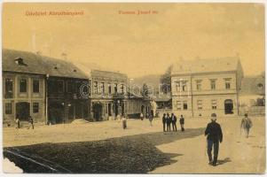 1912 Abrudbánya, Abrud; Ferenc József tér. W.L. 3210 / Franz Joseph square (EB)