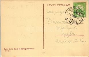 1915 Kolozs-sósfürdő, Kolozsfürdő, Baile Cojocna; Tükörfürdő, strand. Spáda Endre kiadása / spa, bat...