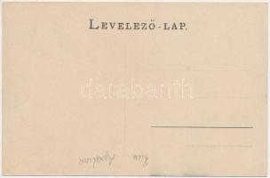 1908 Abafája, Abafaia, Apalina; Huszár kastély / castle (EK)