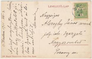 1911 Óradna, Alt-Rodna, Radna veche, Rodna; Templom romjai 1200-ból / church ruins from 1200 (EK)