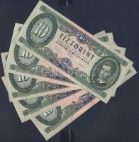 1969. 10Ft (5x) T:II+,II