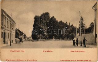 Varasd, Warasdin, Varazdin; Pavlinski trg / Paulinerplatz / tér / square