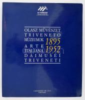 OIasz művészet 1895-1952. Triveneto Múzeumok. / Arte Italiana 1895-1952 dai Musei Triveneti. Roma, 1991, Leonardo-De Luca Editori. Fekete-fehér és színes képekkel, reprodukciókkal illusztrálva. Magyar és olasz nyelven. Kiadói papírkötés, kisebb ázásnyomokkal.