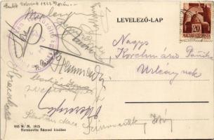 1922 Csíkgyimes, Gyimes, Ghimes; Karakkó híd a Gyimesi vasút vonalon, viadukt. Herskovits Sámuel kia...