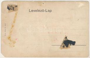 Ménes, Minis; Vincellér iskola, Margit háza, Ortutay villa, Lóri lak. Bloch H. kiadása / Winemaker s...