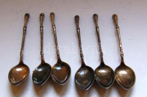 6db ezüst (Ag) teáskanál 76g