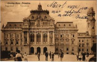 Nagyvárad, Oradea; Városháza. Láng József kiadása / Primaria / town hall (EK)