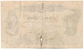 1848. 2G "Privilegirte Oesterreichische National-Bank", vízjeles papíron "Ss 32"...