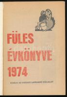1974 Füles évkönyve, kiadói papírkötés, sérült gerinccel, 272 p