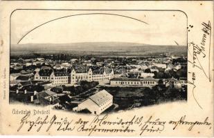1903 Déva, vármegyeház. Hirsch Adolf kiadása / county hall (EK)