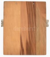 Braille írókeret vakoknak pontozóval. 148 cellás XX. sz eleje Amerikai gyártmány, fém, fa lapon, 32x...