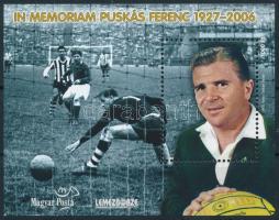 2006 Puskás Ferenc emlékív (6.000)