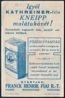 Kathreiner Kneipp Maláta Kávé reklámlap