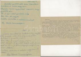 33 db második világháborús magyar tábori postai levelezőlap Kiss Máriának Jászdózsára szerelmeitől (...