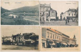 20 db RÉGI történelmi magyar város képeslap vegyes minőségben / 20 pre-1945 historical Hungarian town-view postcards in mixed quality