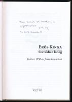 Erős Kinga: Szavakban lobog. Írók az 1956-os forradalomban. A szerző, Erős Kinga (1977-) kritikus, s...