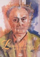 Tornai József: Leszálltam anyám öléből. Esszé és önéletrajz. A szerző, Tornai József (1927-2020) Kossuth- és József Attila-díjas költő, író, műfordító által Mohás Lívia (1928-2024) pszichológus, József Attila-díjas írónak DEDIKÁLT példány. Bp., 2000, Ister. Kiadói papírkötés.