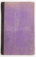 1896 Házalókönyv 1Ft illetékbélyeggel hölgy részére, dísz- rövid- és pamutárukkal
