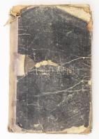 1876 Házalókönyv 1Ft illetékbélyeggel vászon kelme árus részére nagyon sok helyiség pecséttel kissé ...