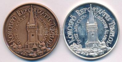 Kiss Sándor (1925-1999) 1988. "MÉE Budapest / Erdélyért - Körösfő Református Templom" bron...