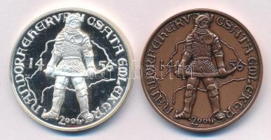 2006. "Nándorfehérvár 1456 / Nándorfehérvári csata emlékére 2006" peremen jelzett Ag és br...