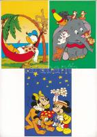 37 db MODERN postatiszta Disney motívum képeslap / 37 modern unused Walt Disney motive postcards