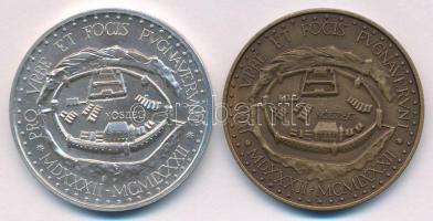 Kiss Sándor (1925-1999) 1982. "MÉE Szombathelyi csoportja - Jurisics Miklós / Kőszeg" jelz...