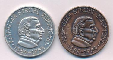 Szabolcs Péter (1942-) 1984. "MÉE Zala megye / Kisfaludi Strobl Zsigmond 1884-1984" jelzet...