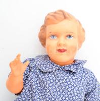 cca 1960 Német kaucsuk? baba, m: 46 cm