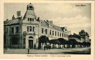 Szatmárnémeti, Satu Mare; Posta és igazságügyi palota / post office, palace of justice