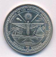 Marshall-szigetek 1988. 5$ Cu-Ni "Discovery űrrepülőgép" T:UNC
Marshall Islands 1988. 5 D...
