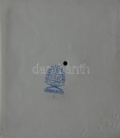 Jókai Mór, Herendi fehér kézi festésű 23 cm magas, hibátlan porcelán mellszobor, Herendi jelzéssel, ...