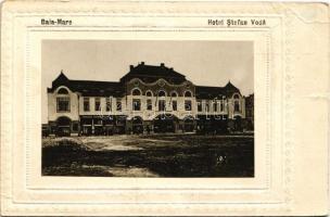 1940 Nagybánya, Baia Mare; Hotel Stefan Voda / szálloda. Aladár Frankovits kiadása + 1940 Nagybánya visszatért So. Stpl (szakadás / tear)