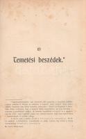 Szász Károly:
Élet a Halálban. Nagyobb és kisebb halotti beszédek és imádságok (1854-1893).
Budape...