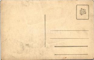 Teniszező hölgyek / Ladies playing tennis, sport photo (gyűrődés / crease)