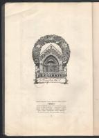 Megfagyott muzsikus. 1924. A Királyi József Műegyetem építész hallgatóinak kiadványa. Bp., 1924, Apo...