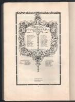 Megfagyott muzsikus. 1924. A Királyi József Műegyetem építész hallgatóinak kiadványa. Bp., 1924, Apo...